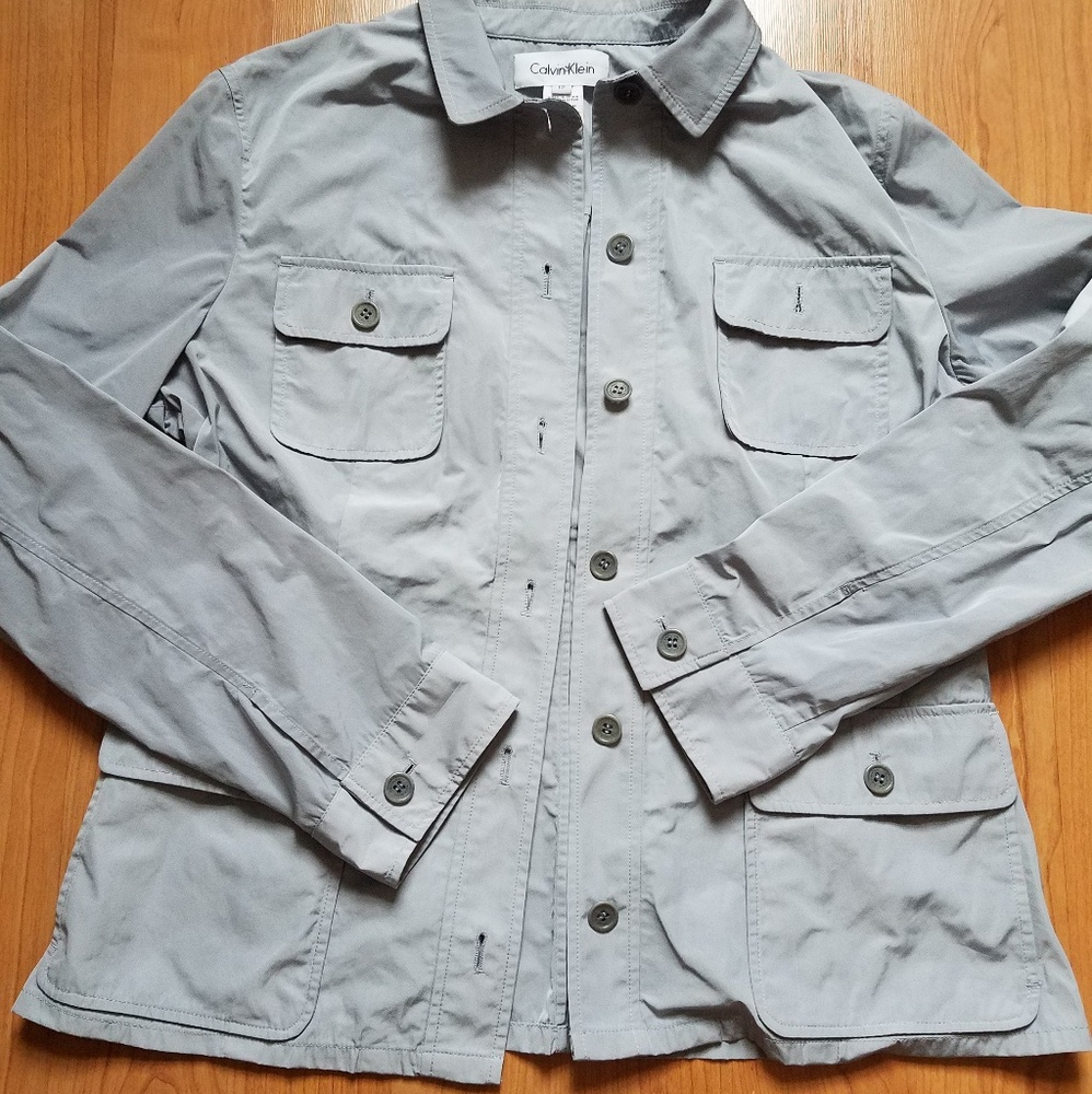 CALVIN KLEIN short utility jacket